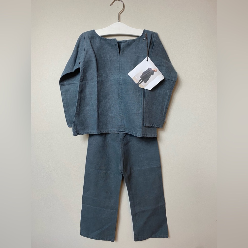 Le Vestaire de Jeanne two piece Linen set